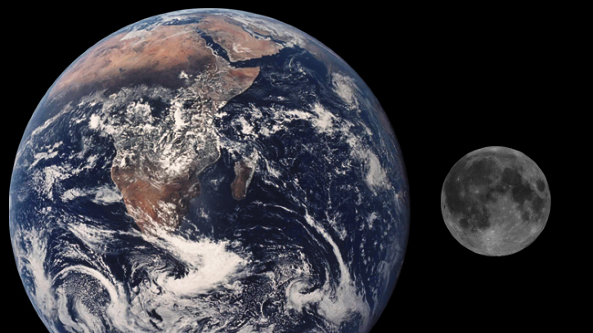 Φωτογραφία: Δείτε πως φαίνονται η Γη και η Σελήνη από τον Άρη!