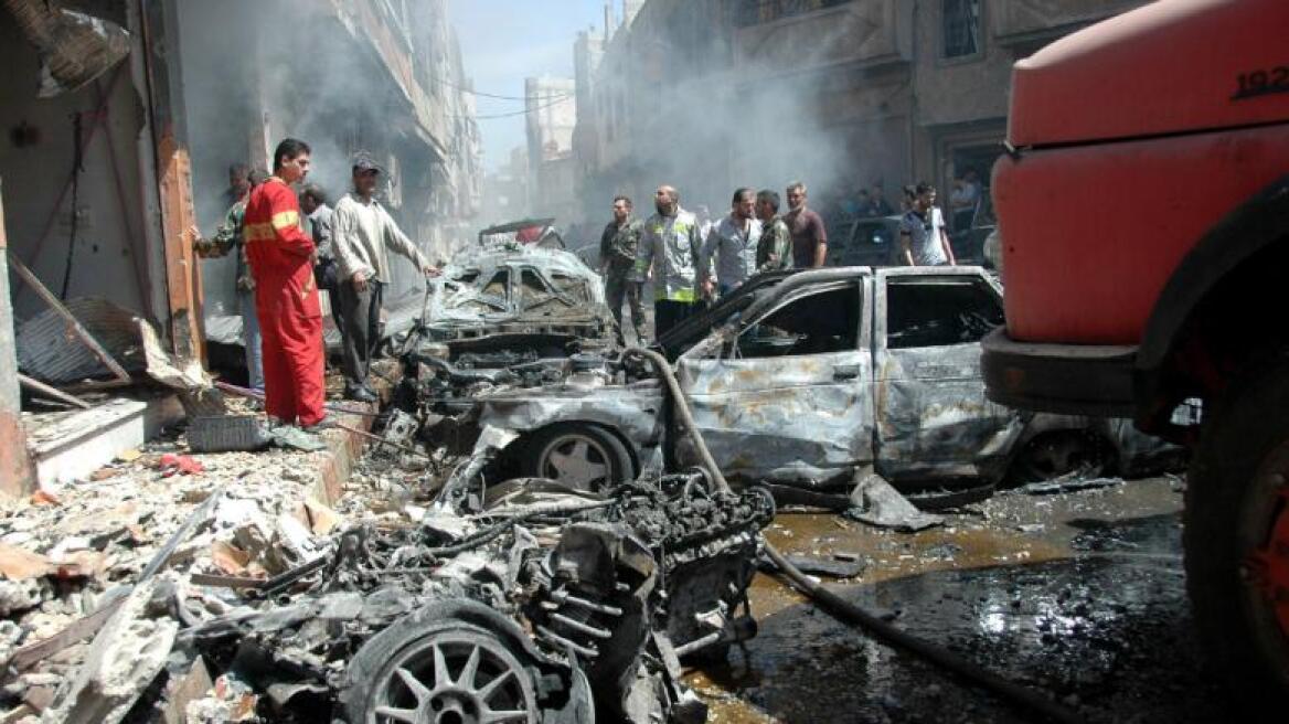 Συρία: 60 νεκροί από την έκρηξη παγιδευμένου αυτοκινήτου