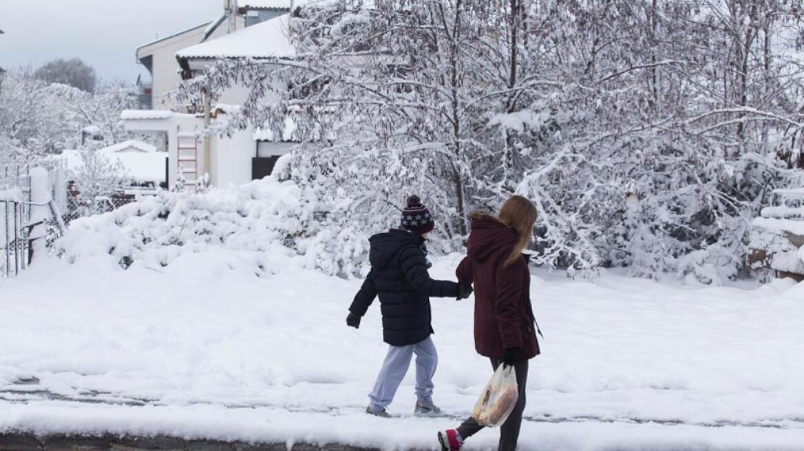 Σας ενδιαφέρει: Πού θα παραμείνουν κλειστά τα σχολεία την Δευτέρα λόγω του χιονιά