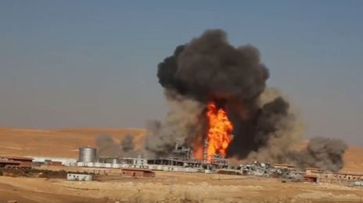 Το Ισλαμικό Κράτος ανατίναξε σταθμό φυσικού αερίου που προμήθευε το 1/3 της ενέργειας της Συρίας