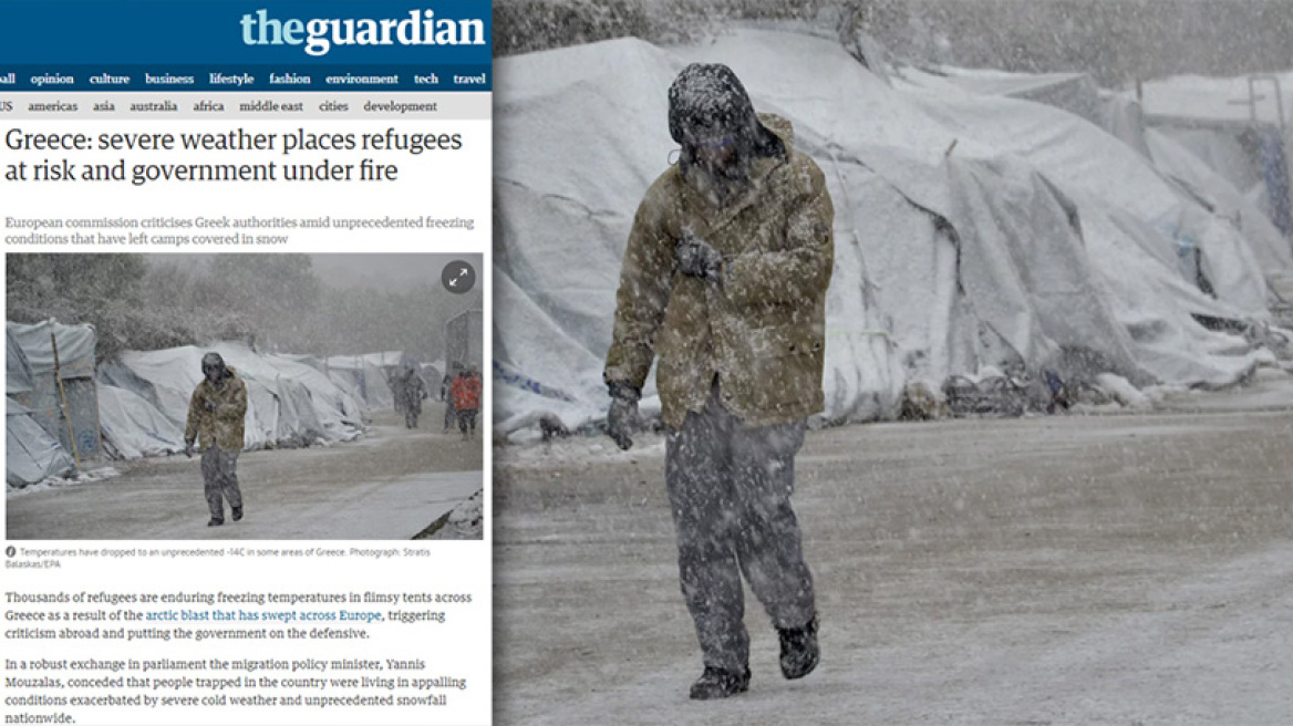 Κόλαφος για την κυβέρνηση από τον Guardian: Ρισκάρουν τις ζωές προσφύγων