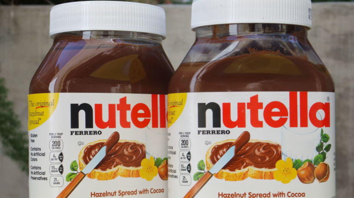 Ferrero: Η Nutella δεν είναι καρκινογόνο προϊόν