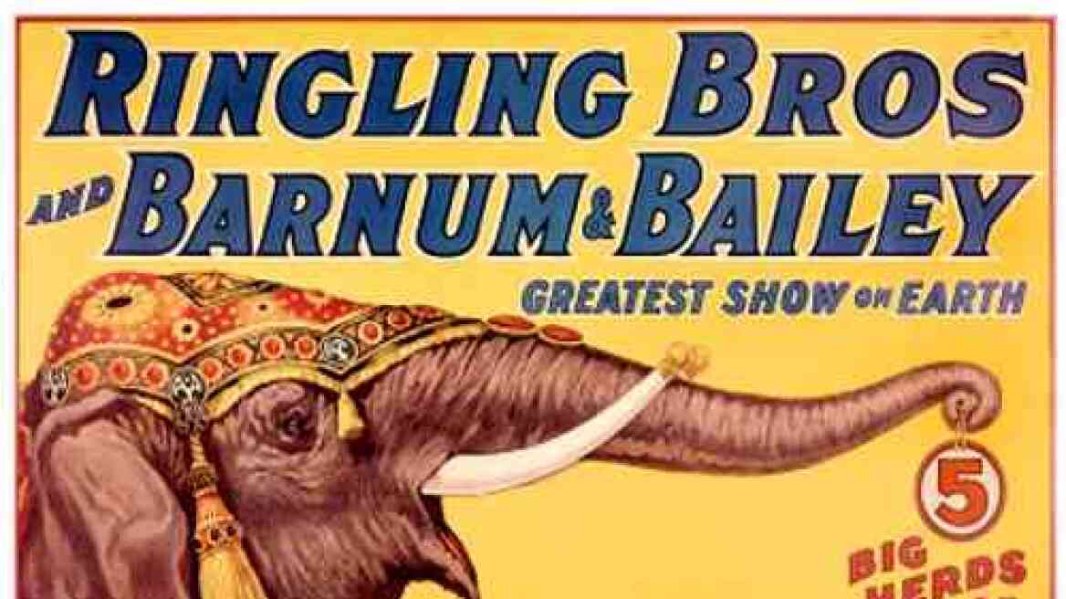 Κλείνει μετά από 146 χρόνια το ιστορικό τσίρκο Barnum	