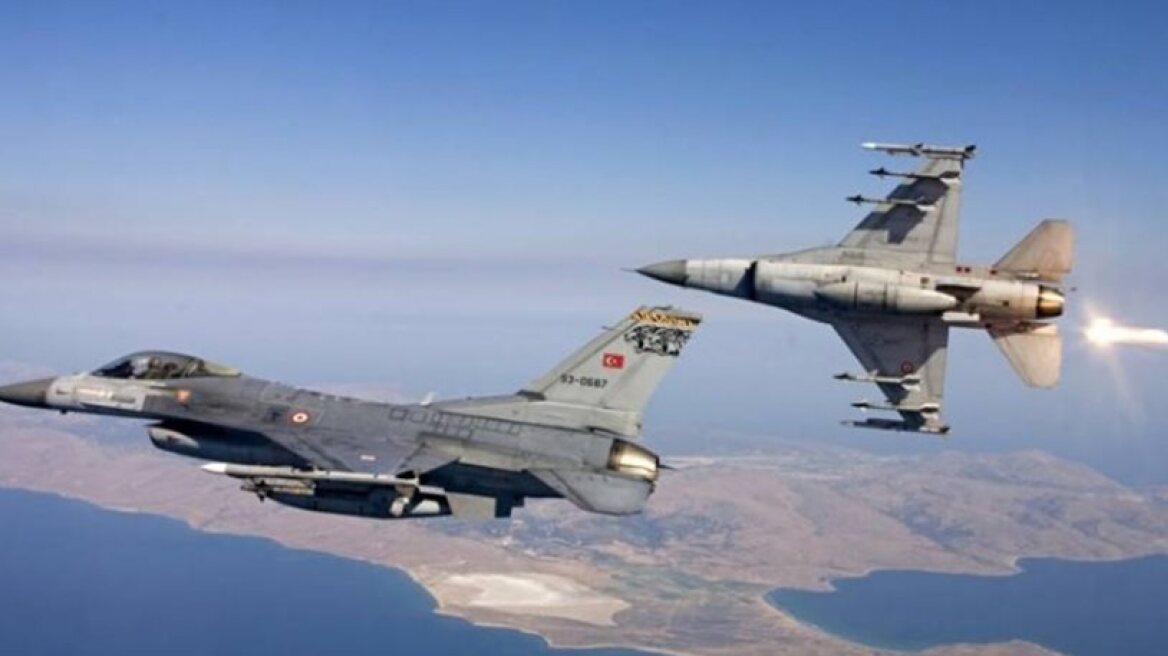 Two Turkish F-16 jets violate Greek airspace