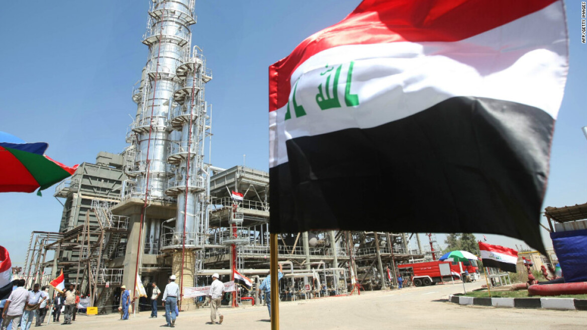 Το Ιράκ μείωσε την ημερήσια παραγωγή πετρελαίου κατά 180.000 βαρέλια