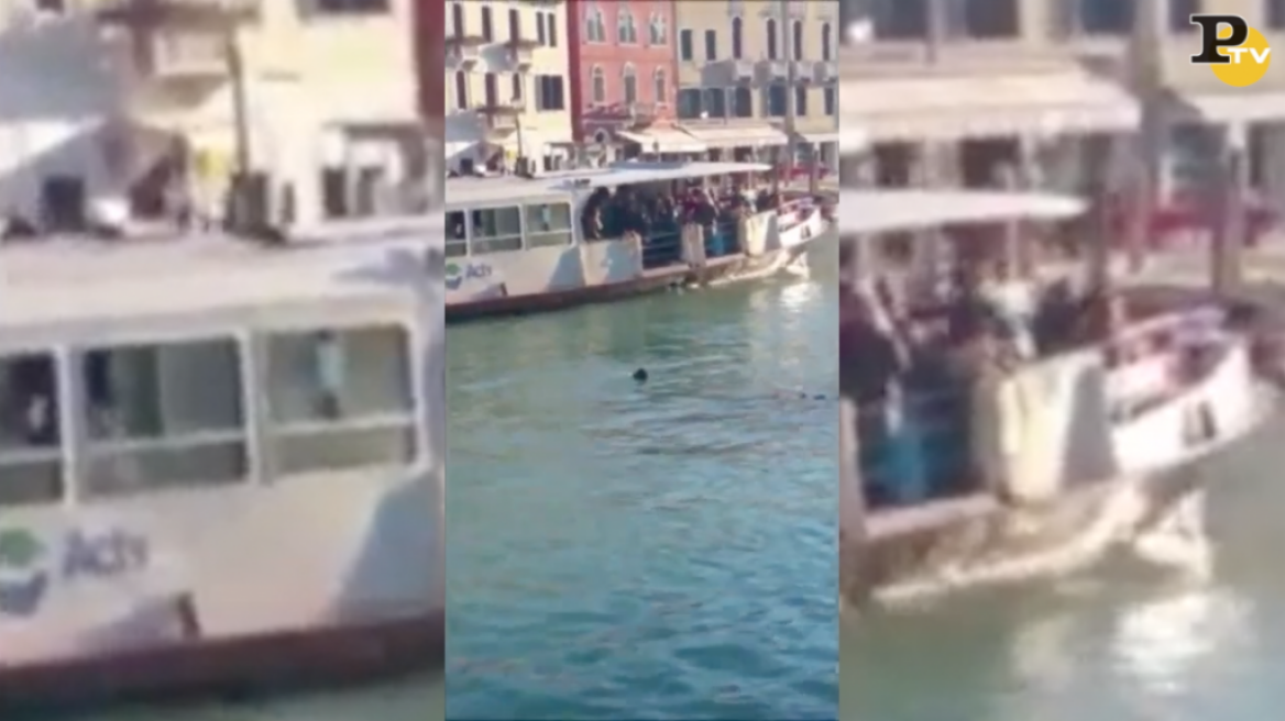 Σοκαριστικό βίντεο: Αφρικανός μετανάστης πνίγεται στο Μεγάλο Κανάλι της Βενετίας