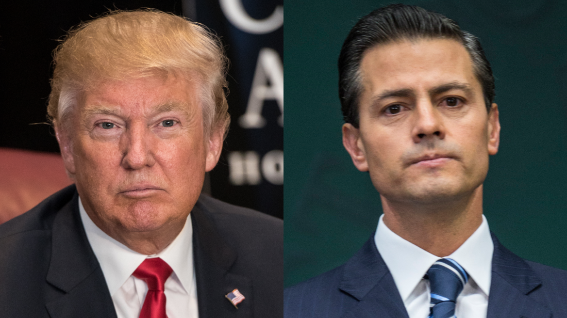 Τραμπ σε πρόεδρο Μεξικού: Αν δεν πληρώσεις για το τείχος μην έρθεις στις ΗΠΑ!