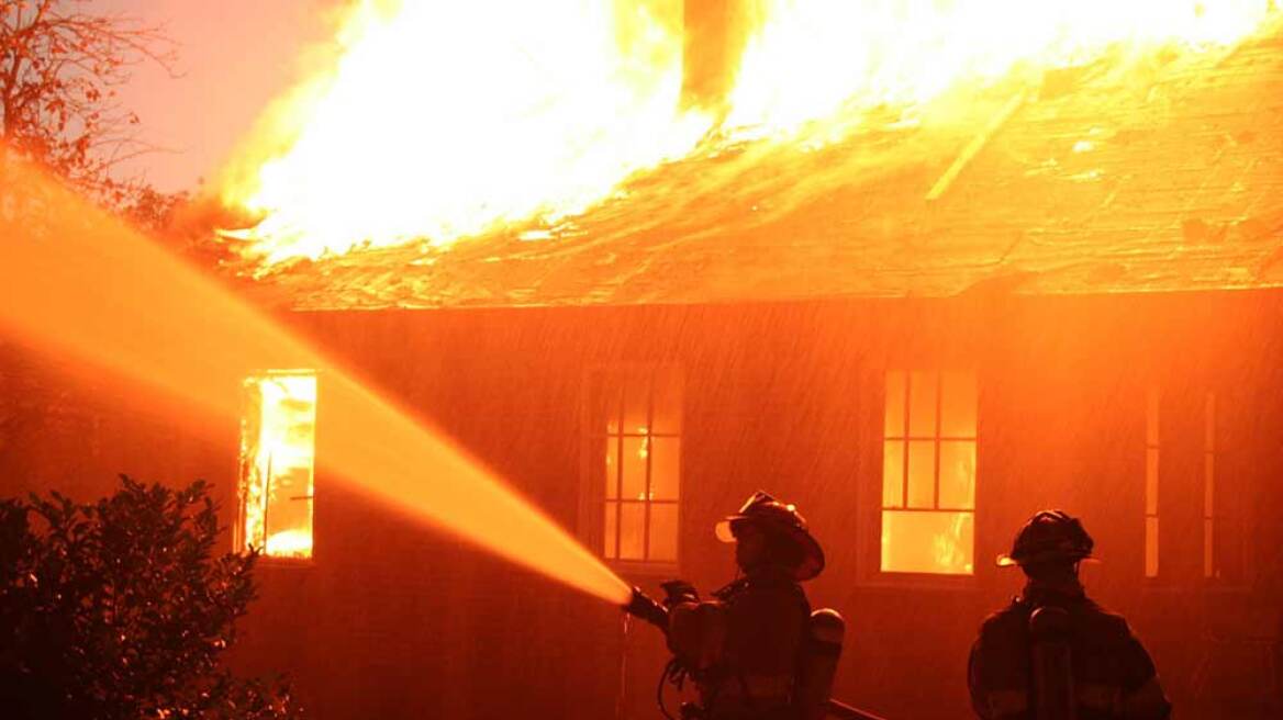 Κάηκε ολοσχερώς το σπίτι νεαρού ζευγαριού στο Πωγώνι Ιωαννίνων