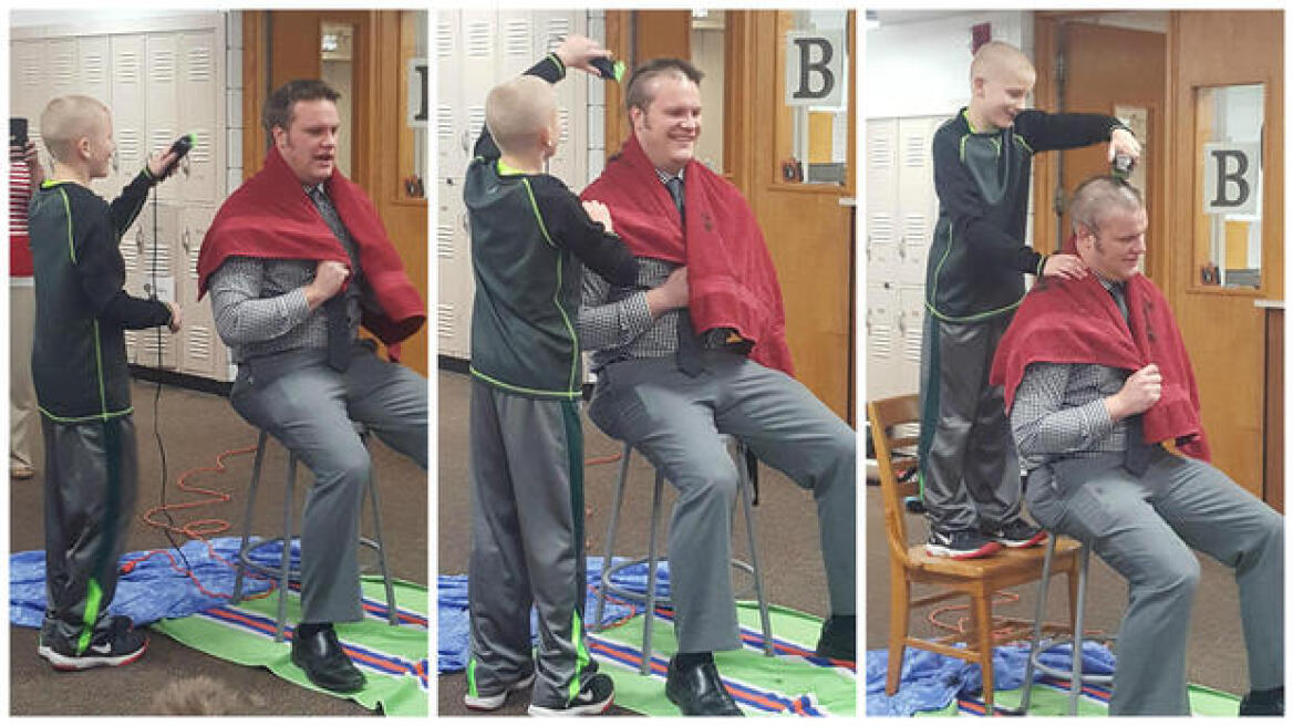 Βίντεο: Δείτε γιατί ένας διευθυντής σχολείου άφησε μαθητή να του ξυρίσει το κεφάλι