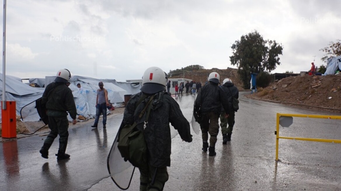 Επεισόδια μεταξύ μεταναστών και κλοπές στη Χίο