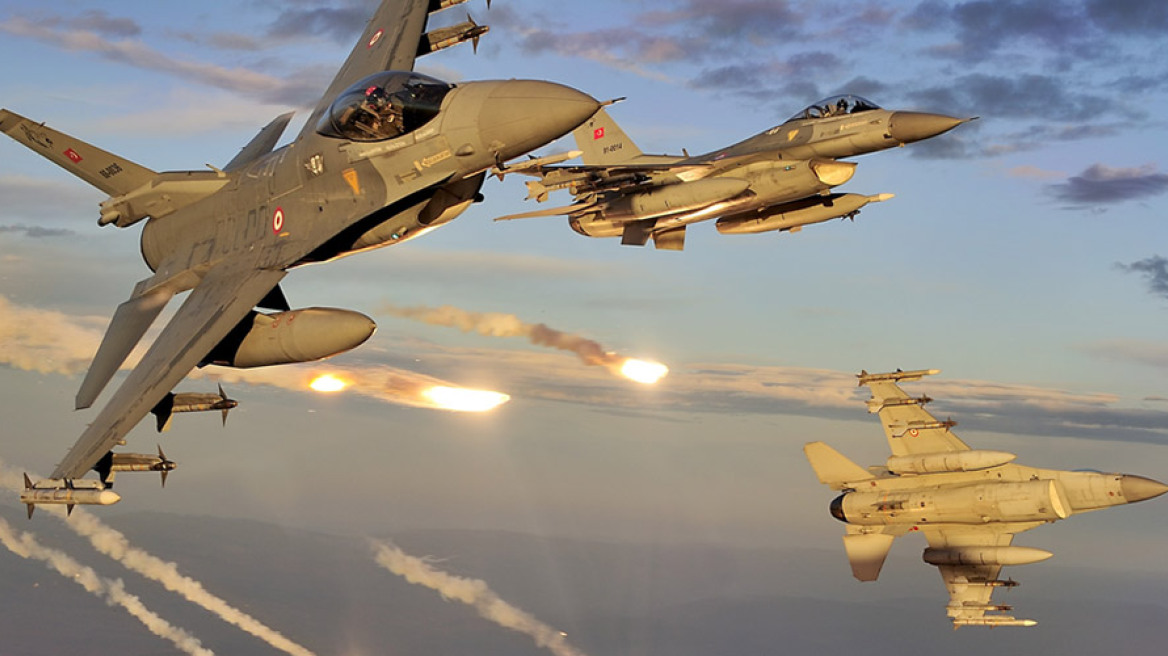 Τρεις εικονικές αερομαχίες ελληνικών με τουρκικά F-16 στη Χίο