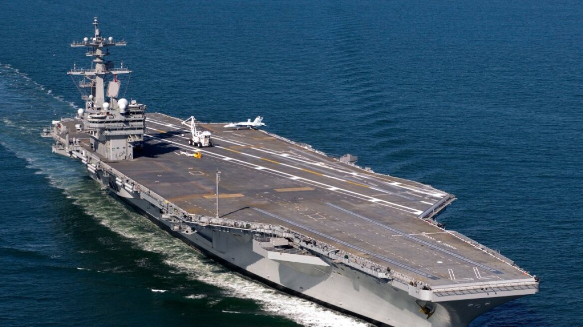 Στην Κρήτη το αμερικανικό πυρηνοκίνητο αεροπλανοφόρο "USS George H.W. Bush"
