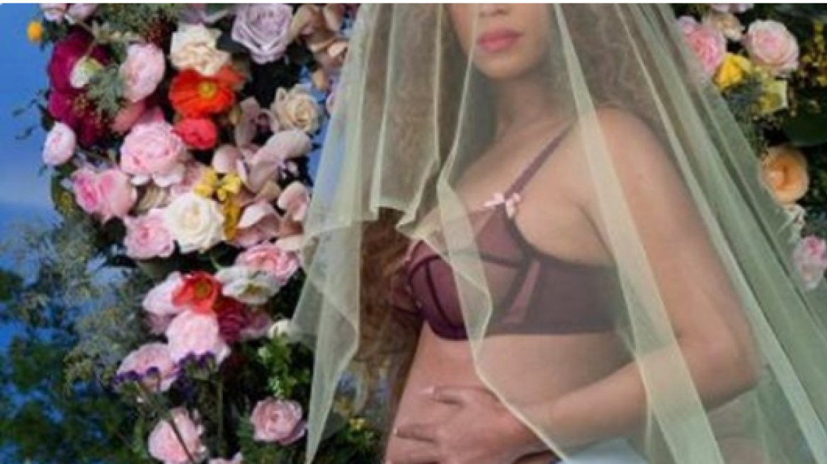 Beyonce twins pregnancy photo shatters instagram record!