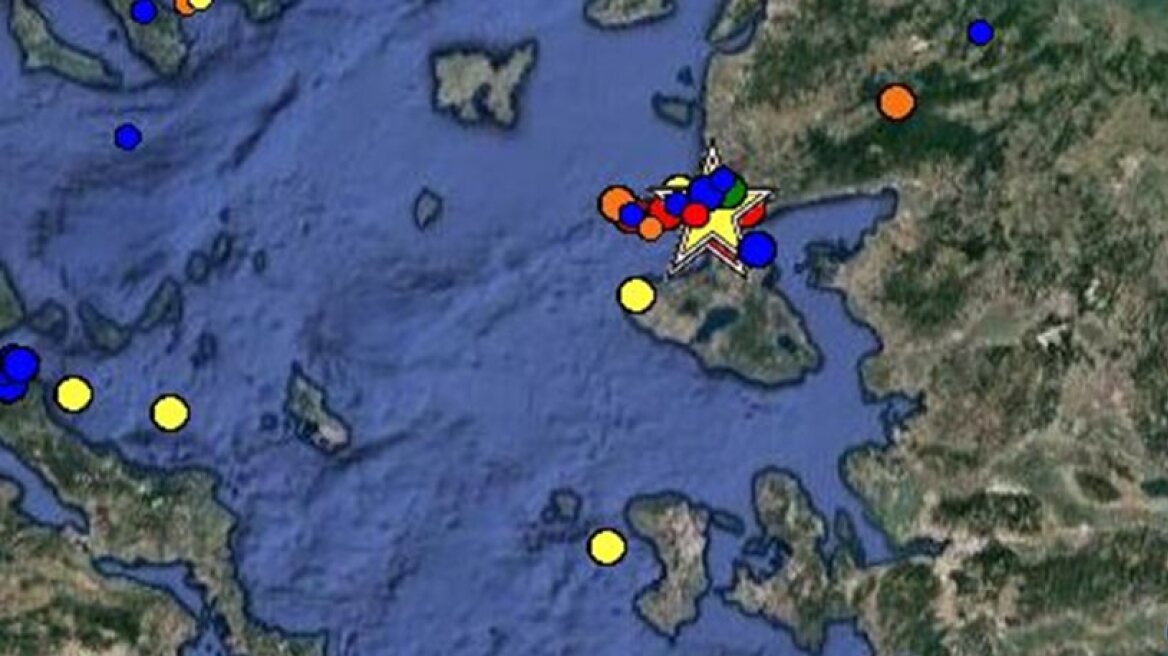 5.1 tremor rocks Lesvos