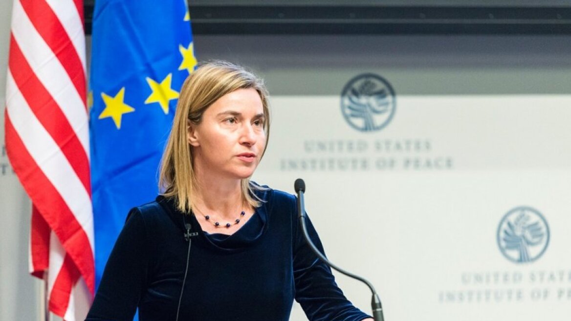 Η ΕΕ αναζητά «γραμμή συννενόησης» με τις ΗΠΑ: Συνάντηση Μογκερίνι με Τίλερσον