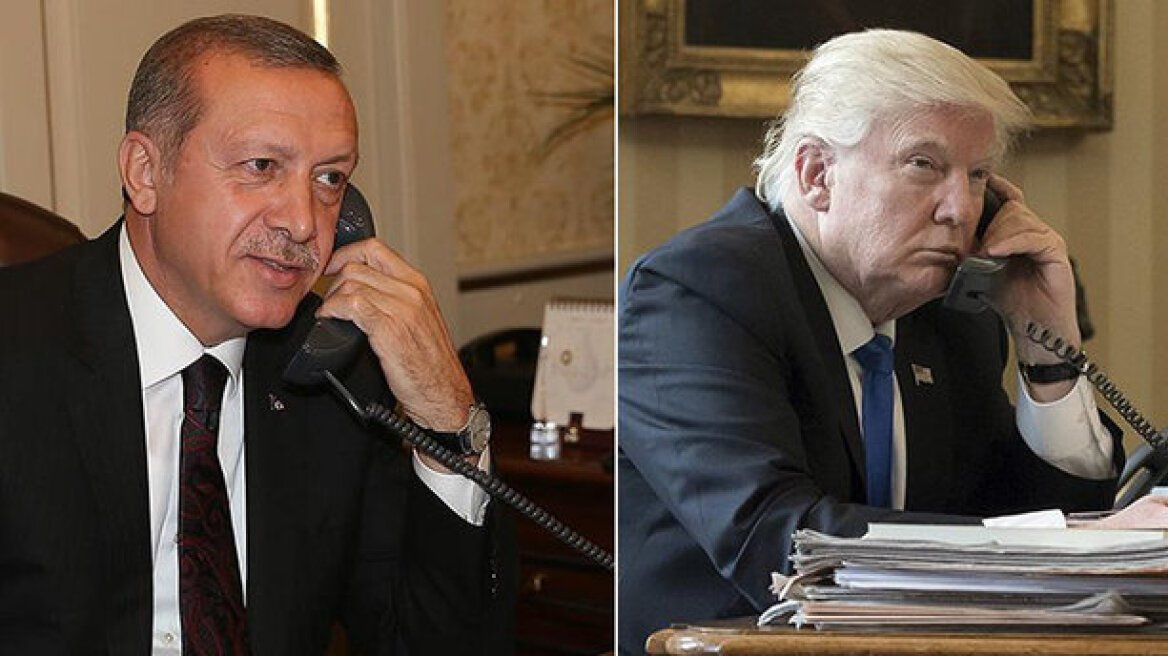 Ο Τραμπ μίλησε με τον «στρατηγικό συνεργάτη» Ερντογάν