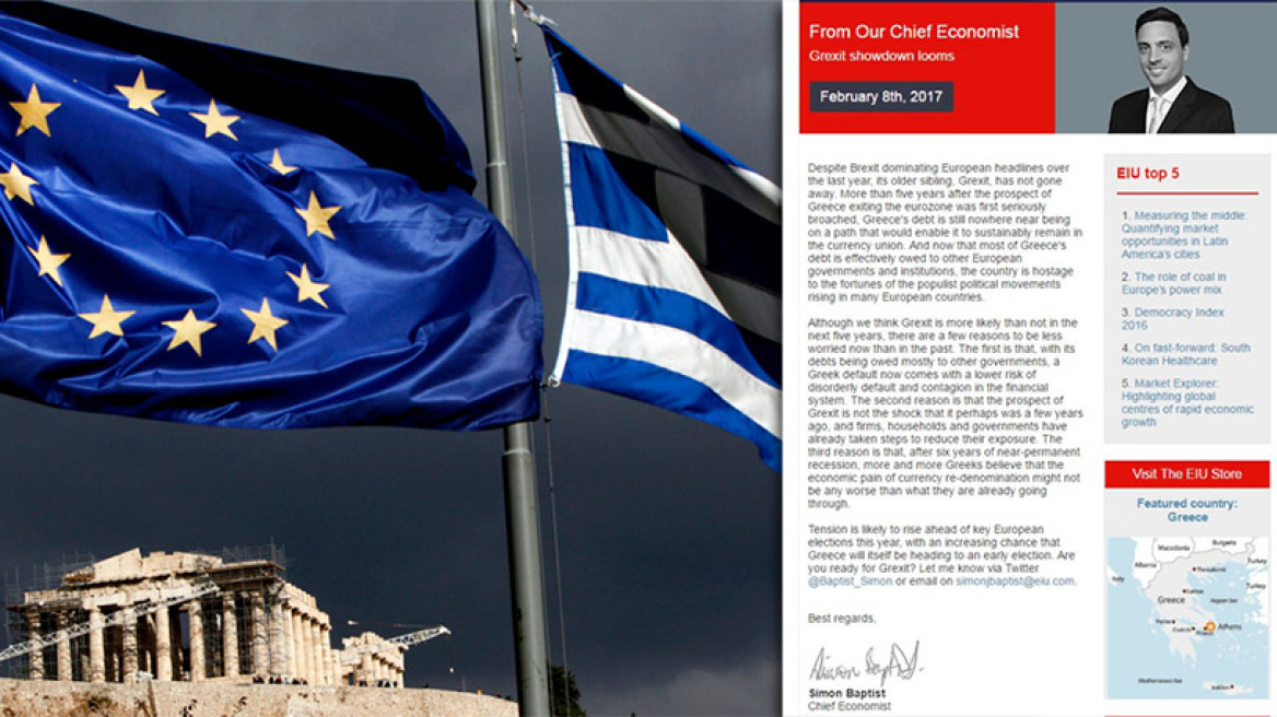 Economist: Οι τρεις λόγοι που καθιστούν υπαρκτό το σενάριο του Grexit