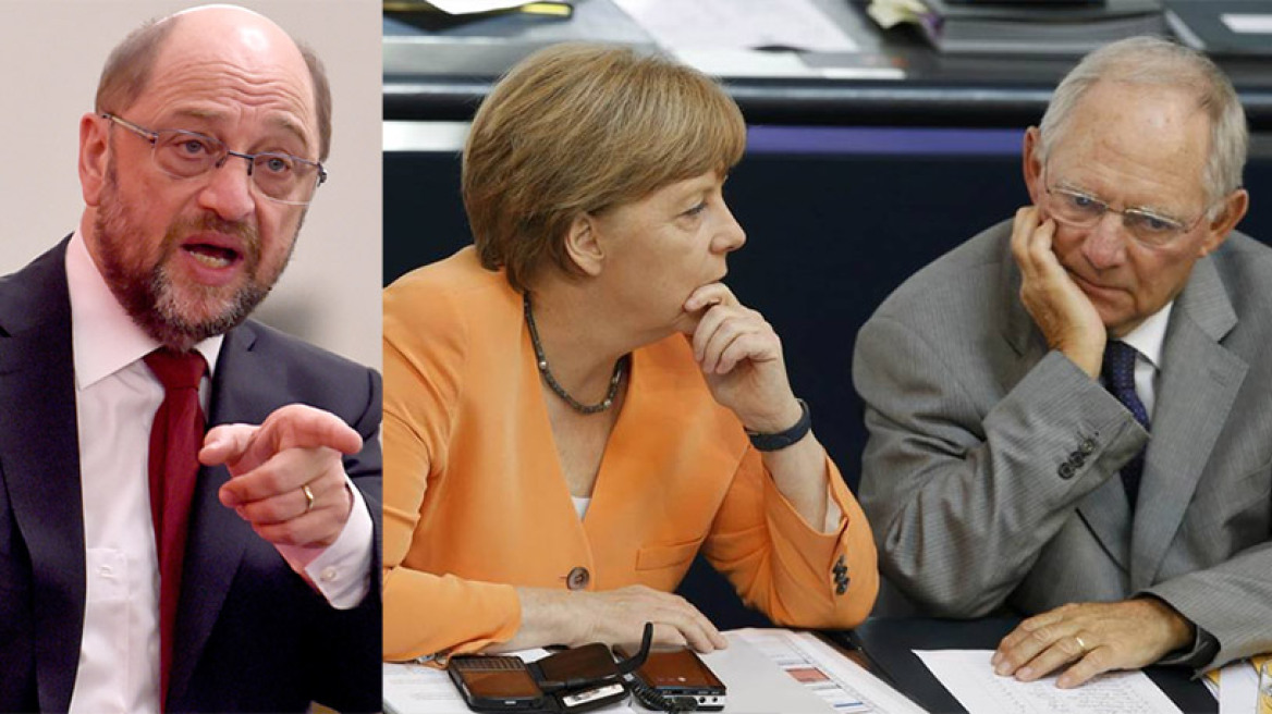 Ο Σουλτς «καρφώνει» Μέρκελ και Σόιμπλε: Έχουμε ήδη μία Ευρώπη πολλαπλών ταχυτήτων