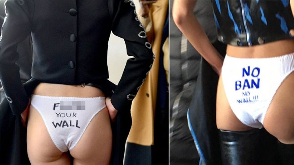 NY Fashion Week against Trump (photos)