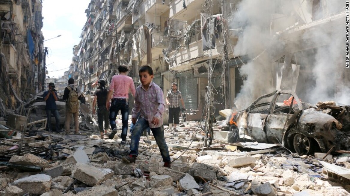 Χαλέπι: Επιθέσεις με αέριο χλωρίου του συριακού στρατού