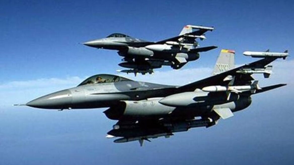 Turkish air force violates Greek air space