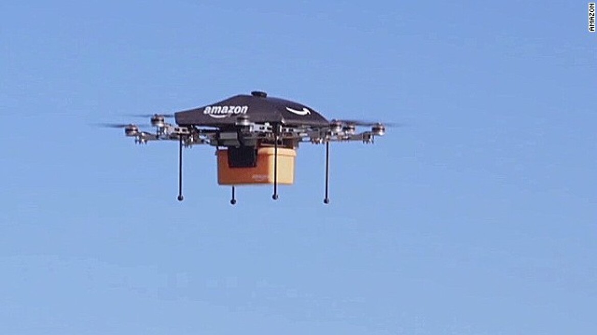 Η Amazon θα χρησιμοποιεί drone για τη μεταφορά των παραγγελιών
