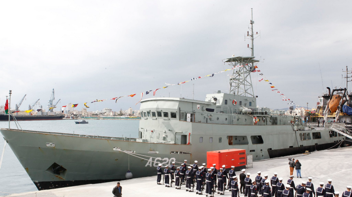 The Cypriot Naval Command officially took delivery of OPV “Alasia”