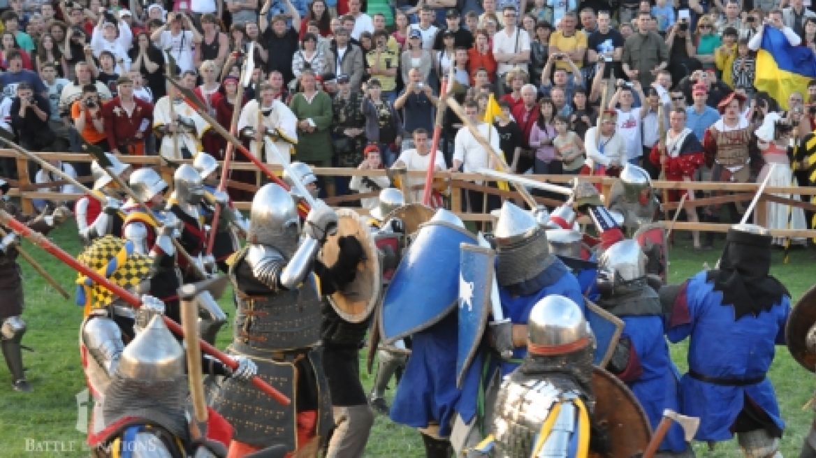 Battle of the Nations: Real medieval warfare games! (video-photos)
