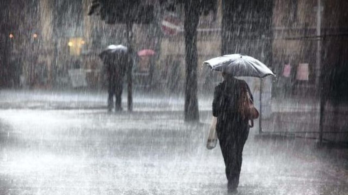 Έκτακτο δελτίο επιδείνωσης καιρού: Βροχές και καταιγίδες σε όλη τη χώρα