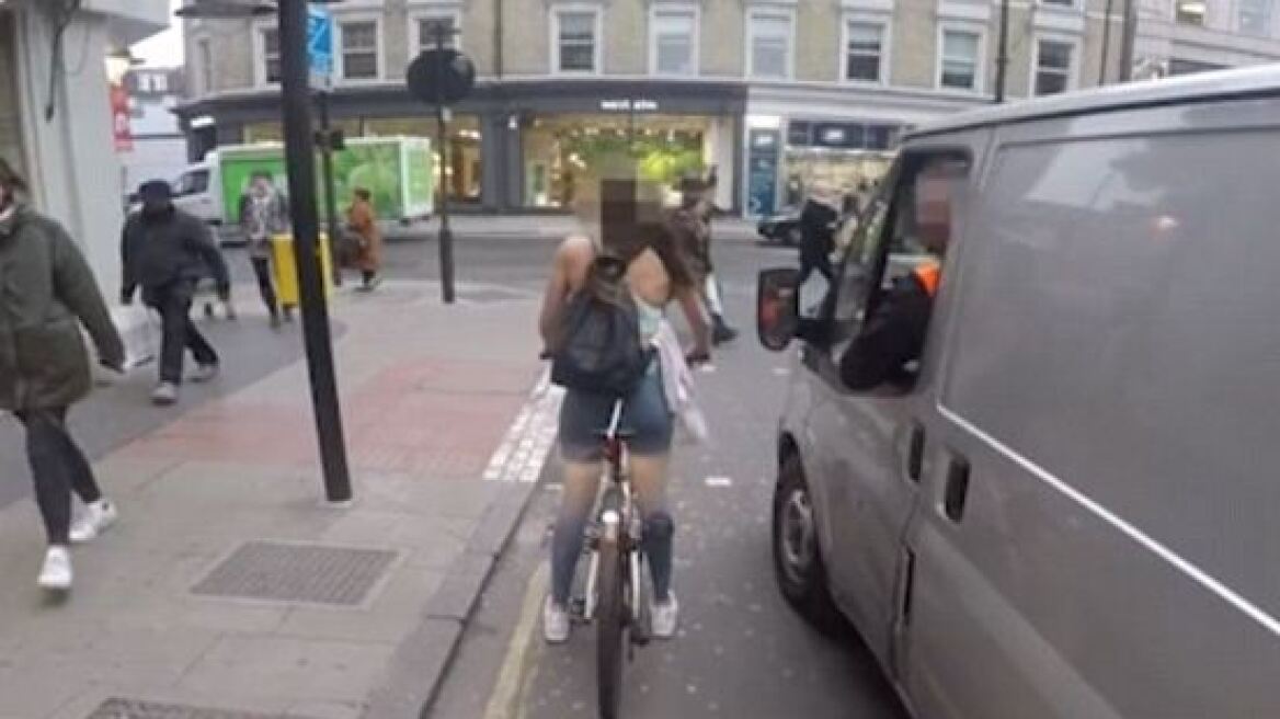 Βίντεο: Ποδηλάτισσα vs κάφροι... σημειώσατε ένα!