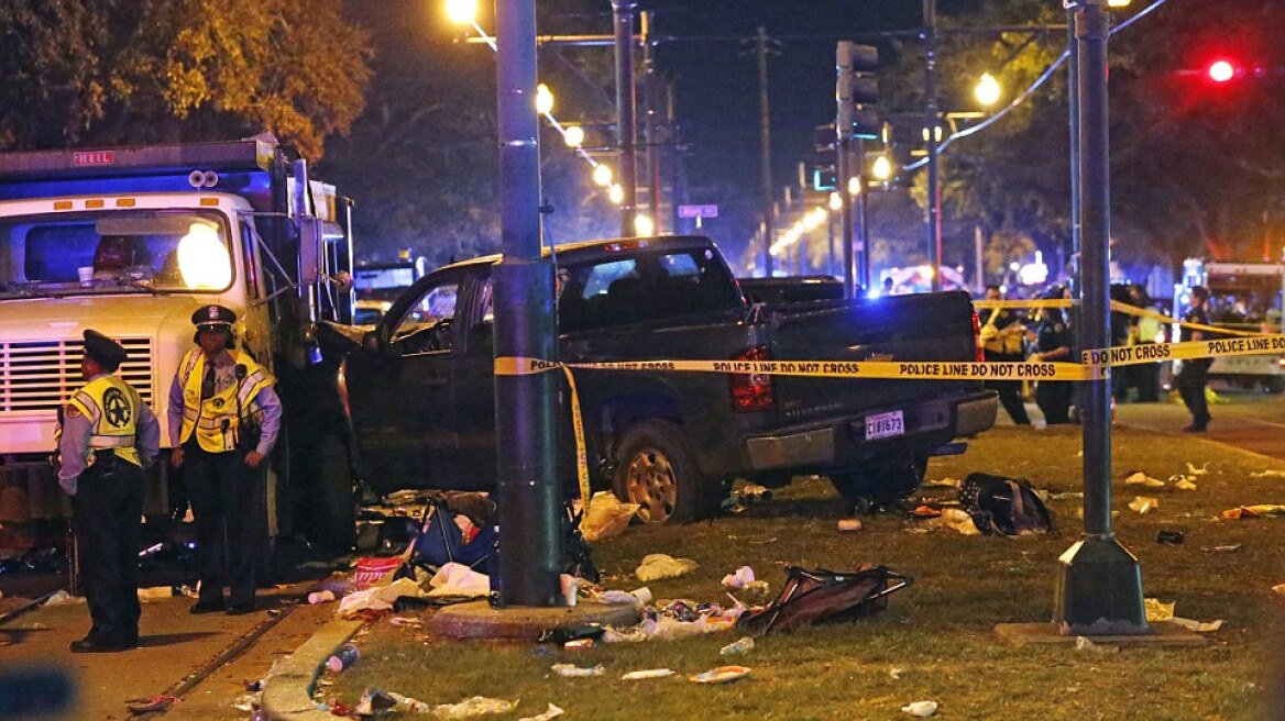 Δεκάδες τραυματίες σε καρναβάλι στη Νέα Ορλεάνη: Οδηγός έπεσε πάνω τους με το φορτηγάκι του 