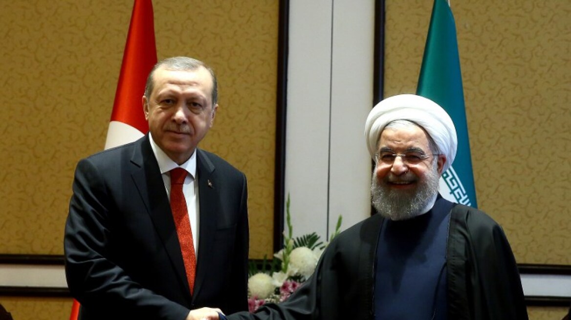 Συνάντηση Ροχανί με Ερντογάν για αποκλιμάκωση της έντασης μεταξύ Ιράν-Τουρκίας