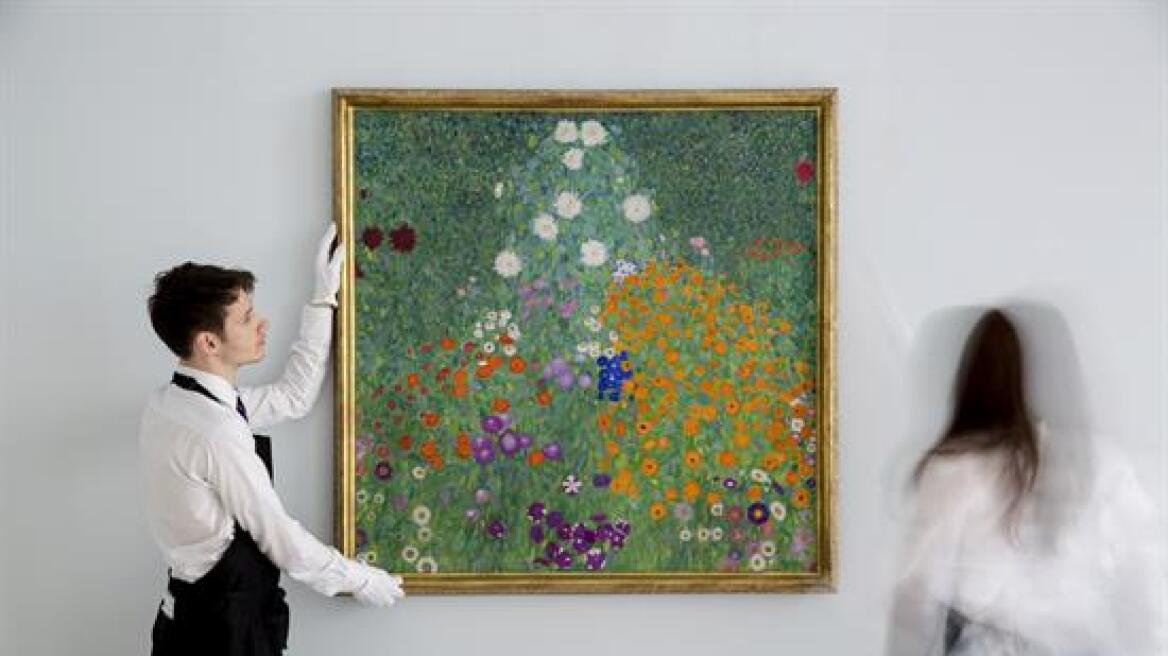 Ο «Κήπος με τα λουλούδια» του Γκούσταβ Κλιμτ πουλήθηκε για 56 εκατ. ευρώ