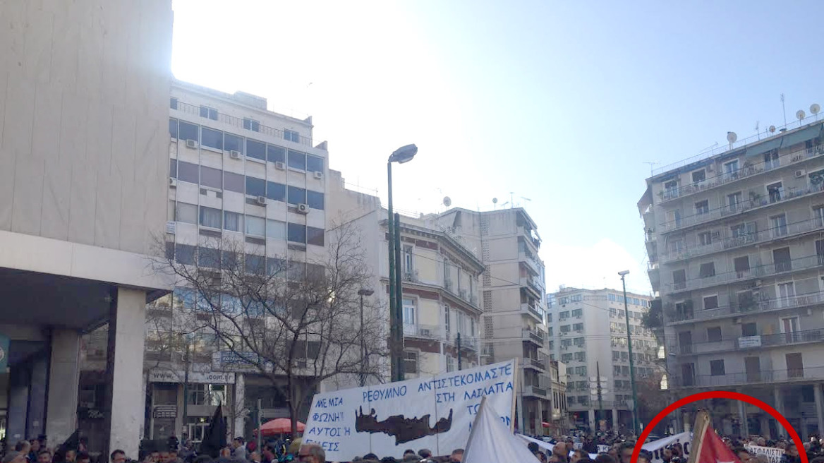 Με σημαία της «ανεξάρτητης» Κρήτης οι αγρότες στην Αθήνα