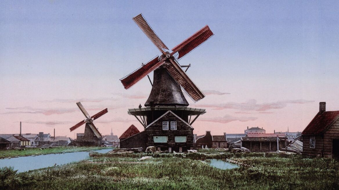 Ταξιδεύοντας στην Ολλανδία του 1880 - Έγχρωμες φωτογραφίες
