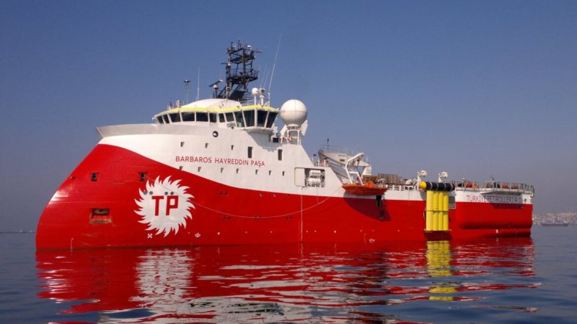 Το ερευνητικό σκάφος Μπαρμπαρός ξαναβγάζει στην Ανατολική Μεσόγειο η Τουρκία