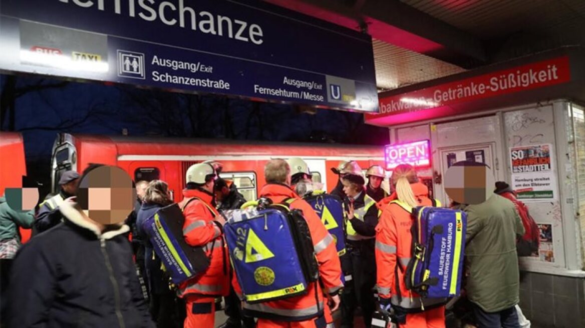 At least 6 injured in gas attack in Hamburg station (photos)