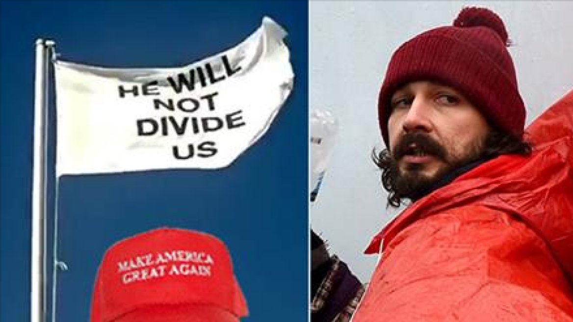 Hilarious: Trolls ruin Shia LaBeouf’s anti-Trump protest with mind-blowing heist (COOL VIDEO)