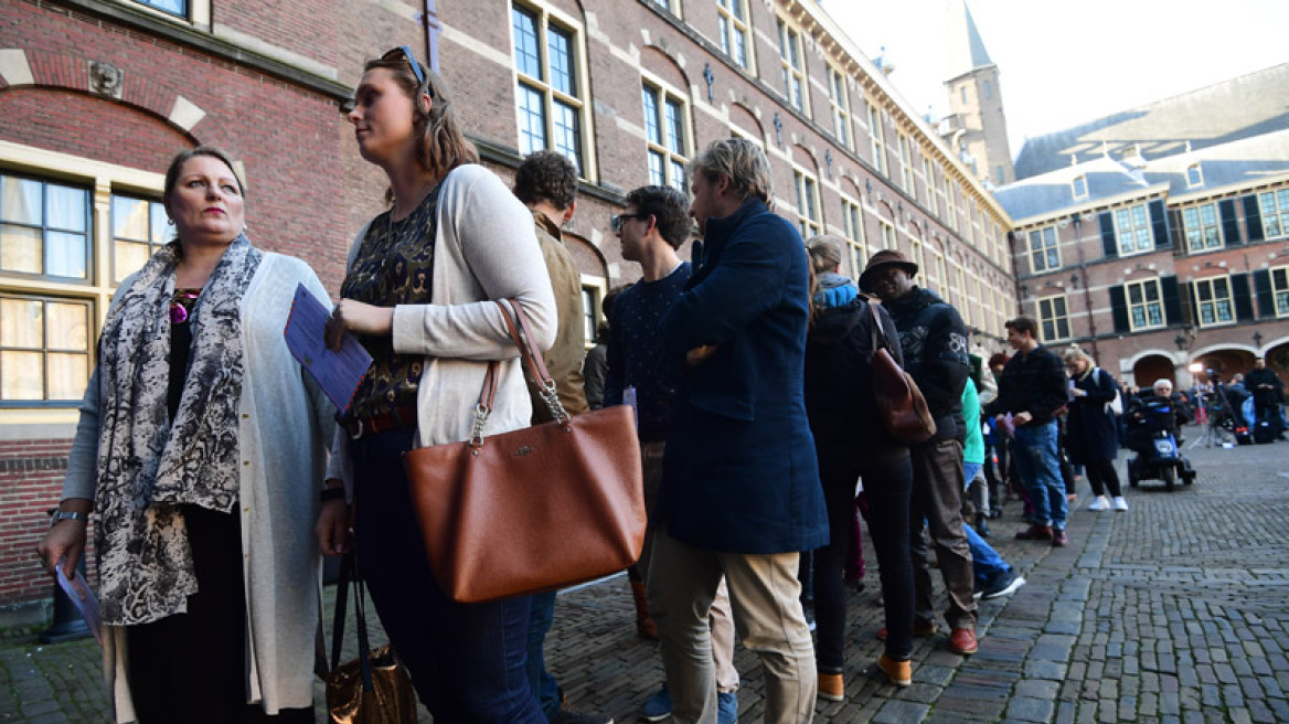 Ρεκόρ συμμετοχής στις oλλανδικές εκλογές: Θα ξεπεράσει το 80%