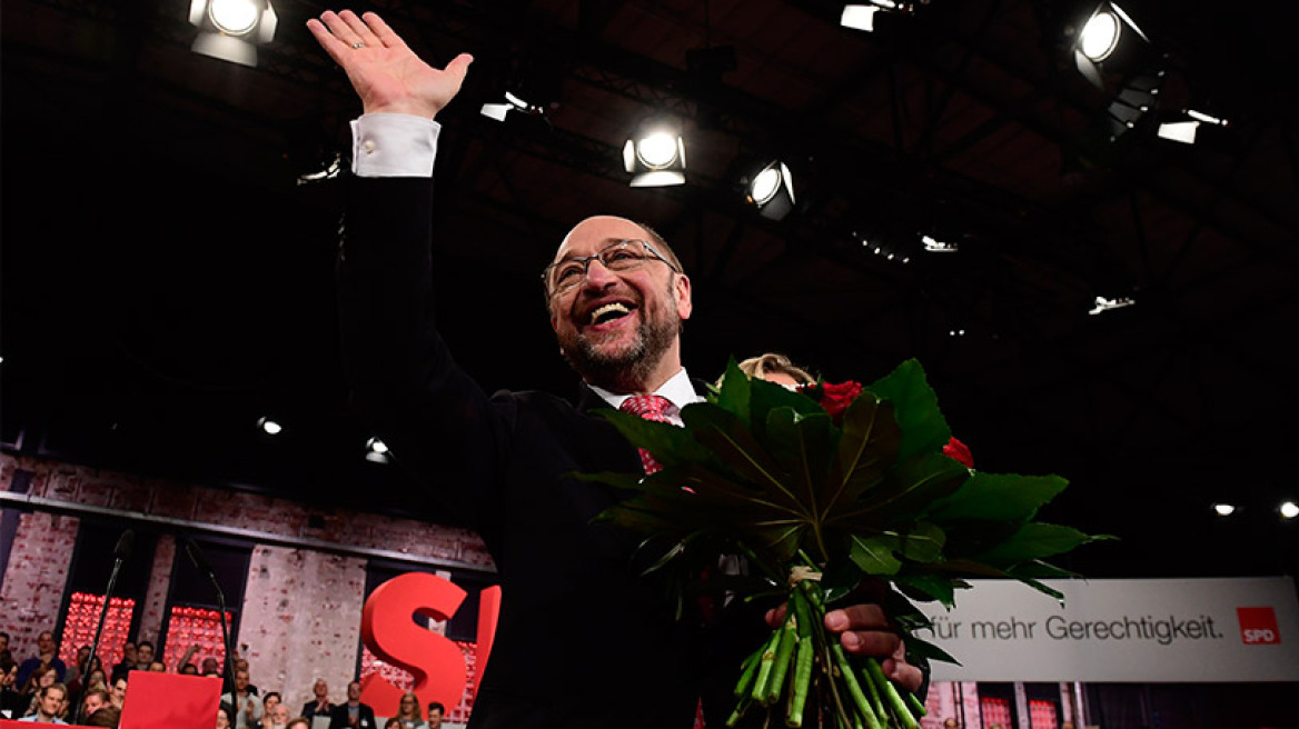 Ο Μάρτιν Σουλτς εξελέγη πρόεδρος του SPD με ποσοστό 100%!