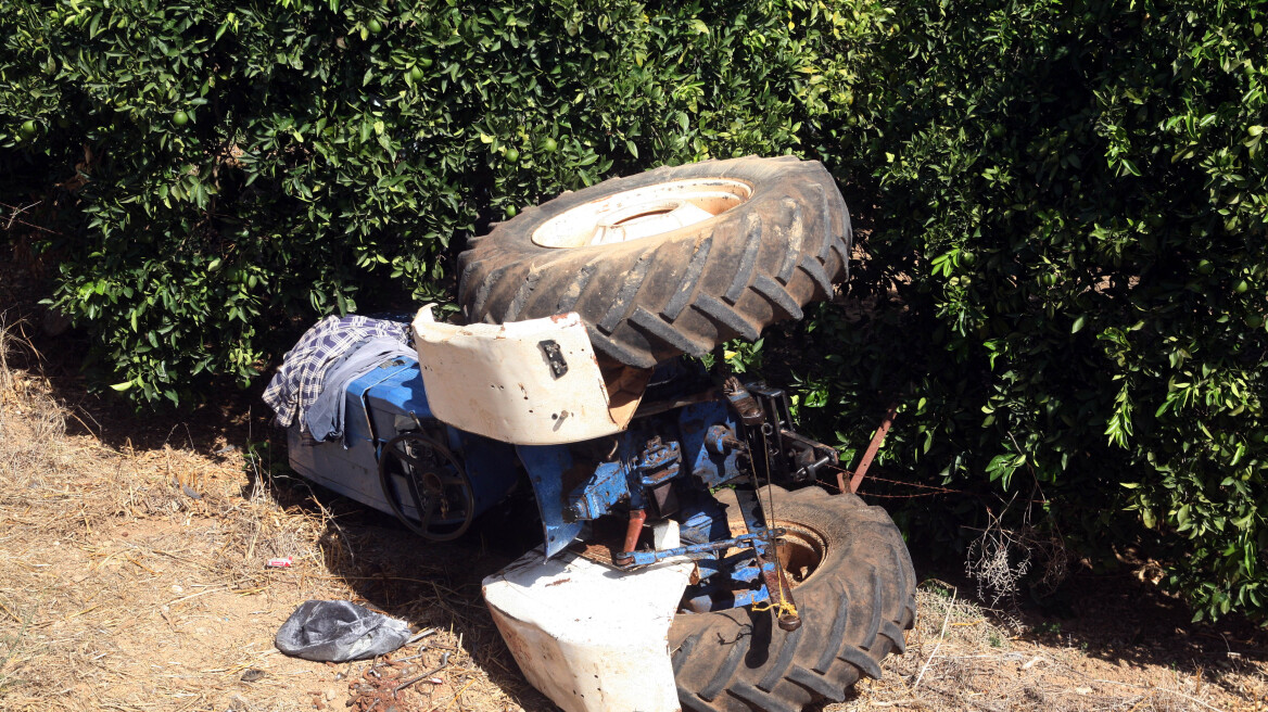 Τραγικός θάνατος για αγρότη στο Ωραιόκαστρο: Καταπλακώθηκε από το τρακτέρ του