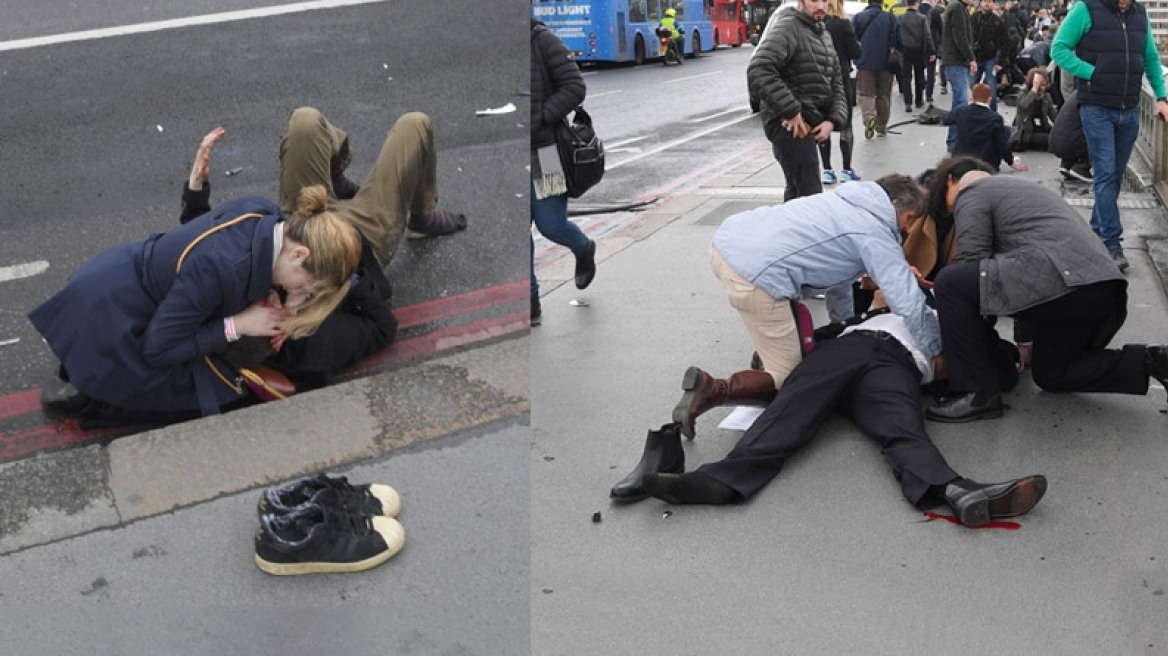 Διπλή επίθεση στο Λονδίνο - Τέσσερις οι νεκροί - Φωτογραφίες σοκ