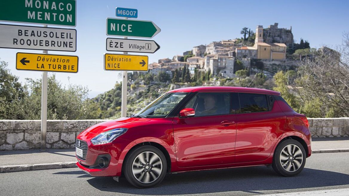 LIVE από Μονακό: Οδηγούμε το νέο Suzuki Swift
