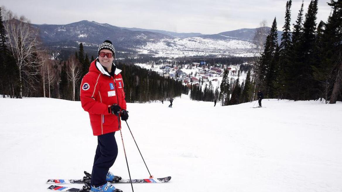 Ο Μεντβέντεφ πήγε για σκι ενώ οι Ρώσοι διαδήλωναν κατά της διαφθοράς