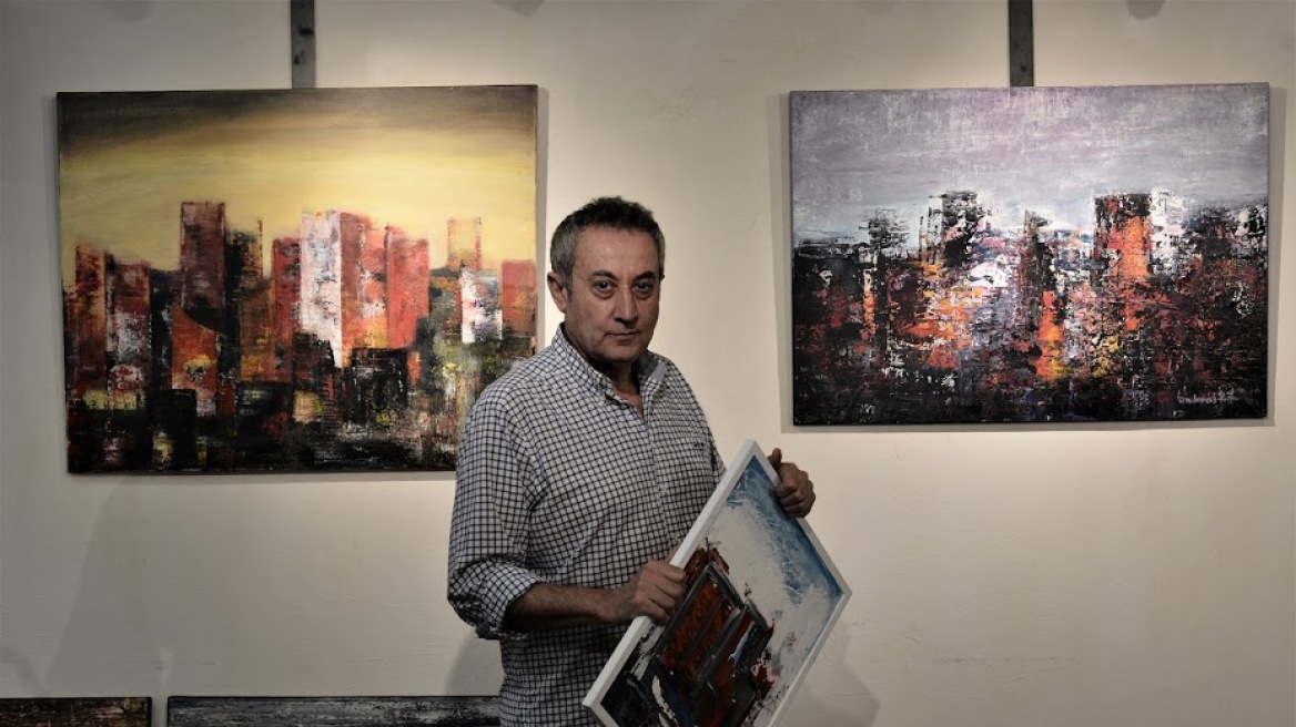 Νέο βήμα για τον δημοσιογράφο Αντρέα Κωνσταντάτο: Έκθεση ζωγραφικής με δικά του έργα