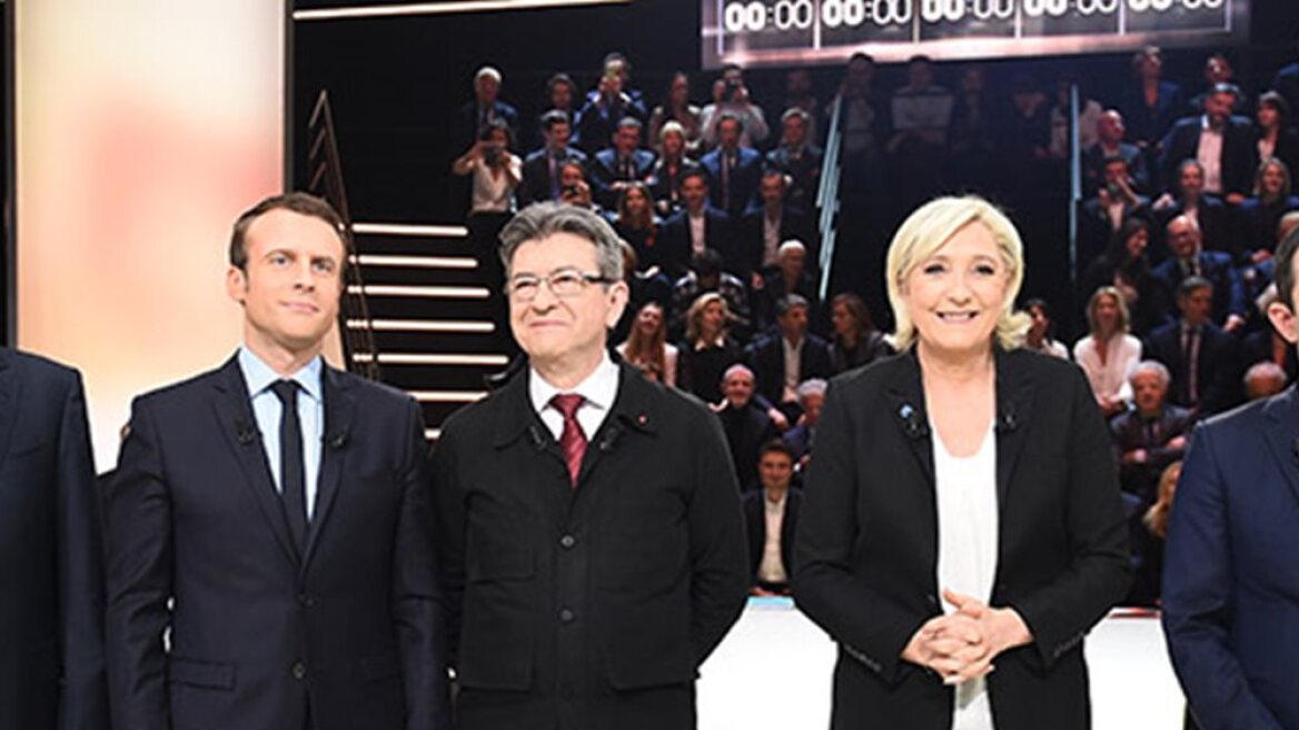 Γαλλία: Μακρόν και Μελανσόν κερδίζουν τις εντυπώσεις για την προεκλογική τους εκστρατεία