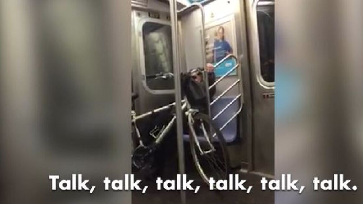 Βίντεο-σοκ: Ρατσιστές απειλούν να εκτελέσουν Ιρανό μέσα στο μετρό
