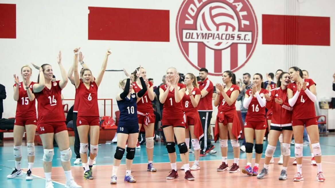Olympiakos women’s volleyball team one step before European final!