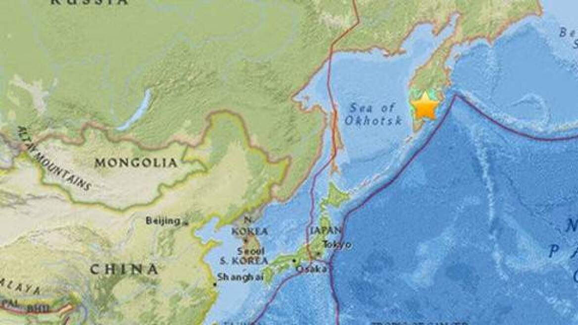 Ρωσία: Ισχυρός σεισμός 6,9 Ρίχτερ στη Βερίγγειο θάλασσα