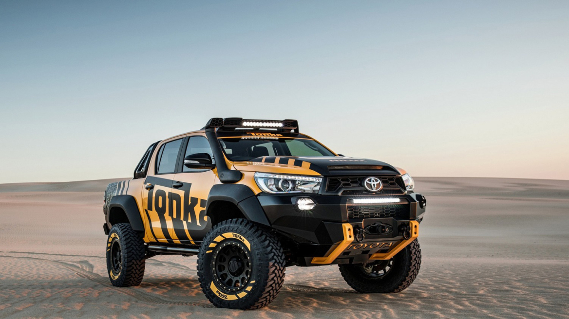 Toyota turns the HiLux pickup into a Tonka truck for the young at heart